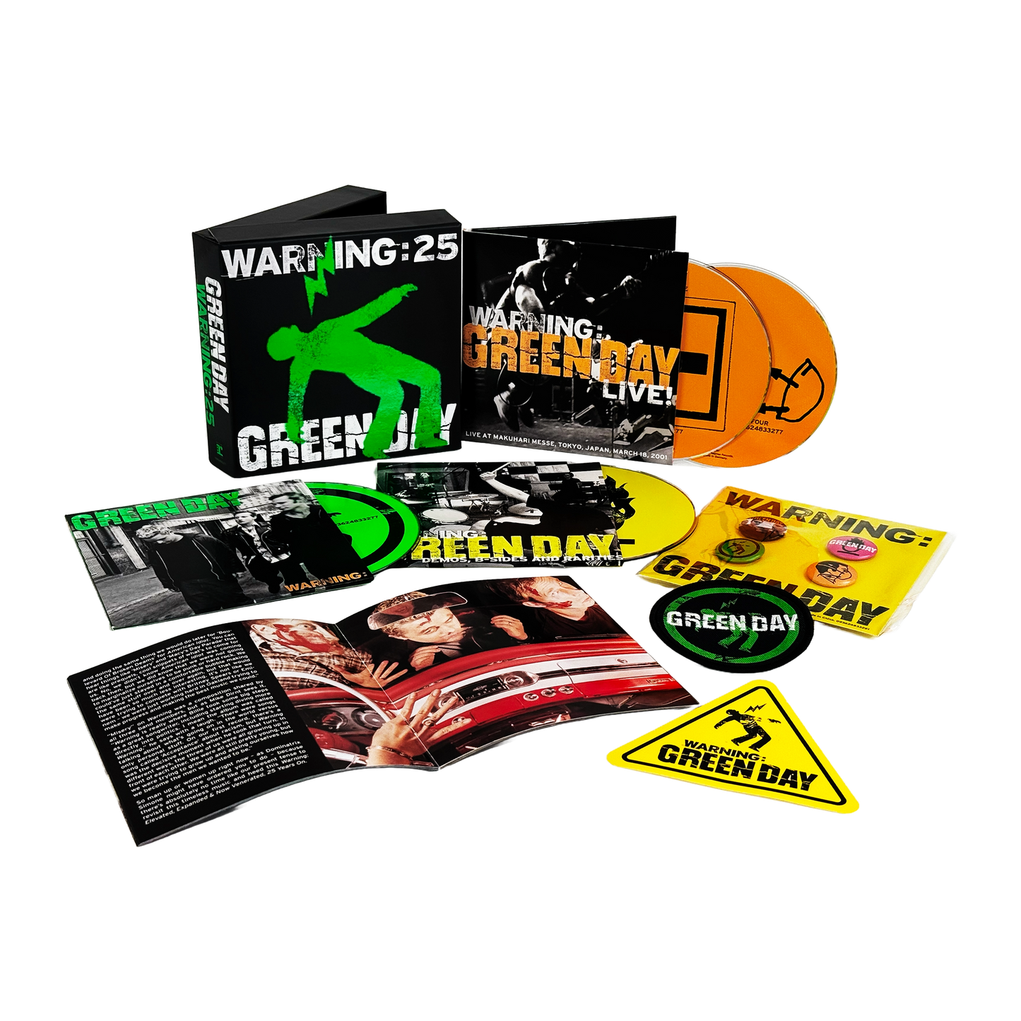 Warning 25th Anniversary Deluxe Edition CD