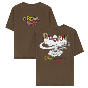 Dookie 30th Explosion Logo Brown T-Shirt