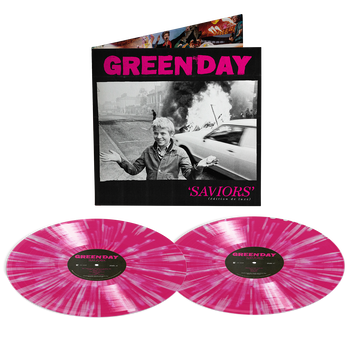 Saviors (édition de luxe) Pink With White Splatter Vinyl 2LP