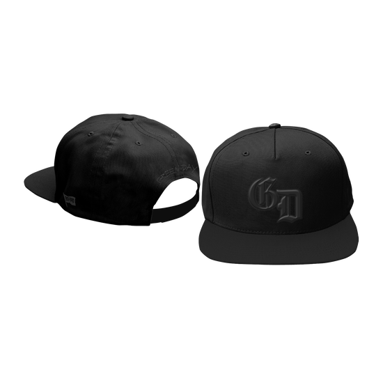 Blacked Out Logo Snapback Hat