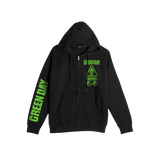 Warning Photo Zip Hoodie