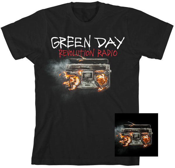 Revolution Radio T-Shirt + CD | Green Day Official Store