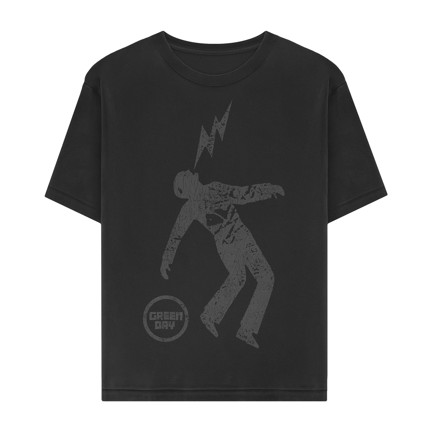 Vintage Warning Reprint T-Shirt Green Day Official Store